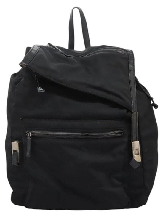 GUCCI Backpack Nylon Black Auth 117288 main image 6